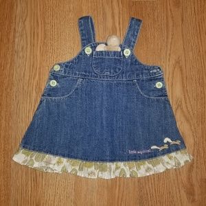 Jean Dress size 0-3 months.